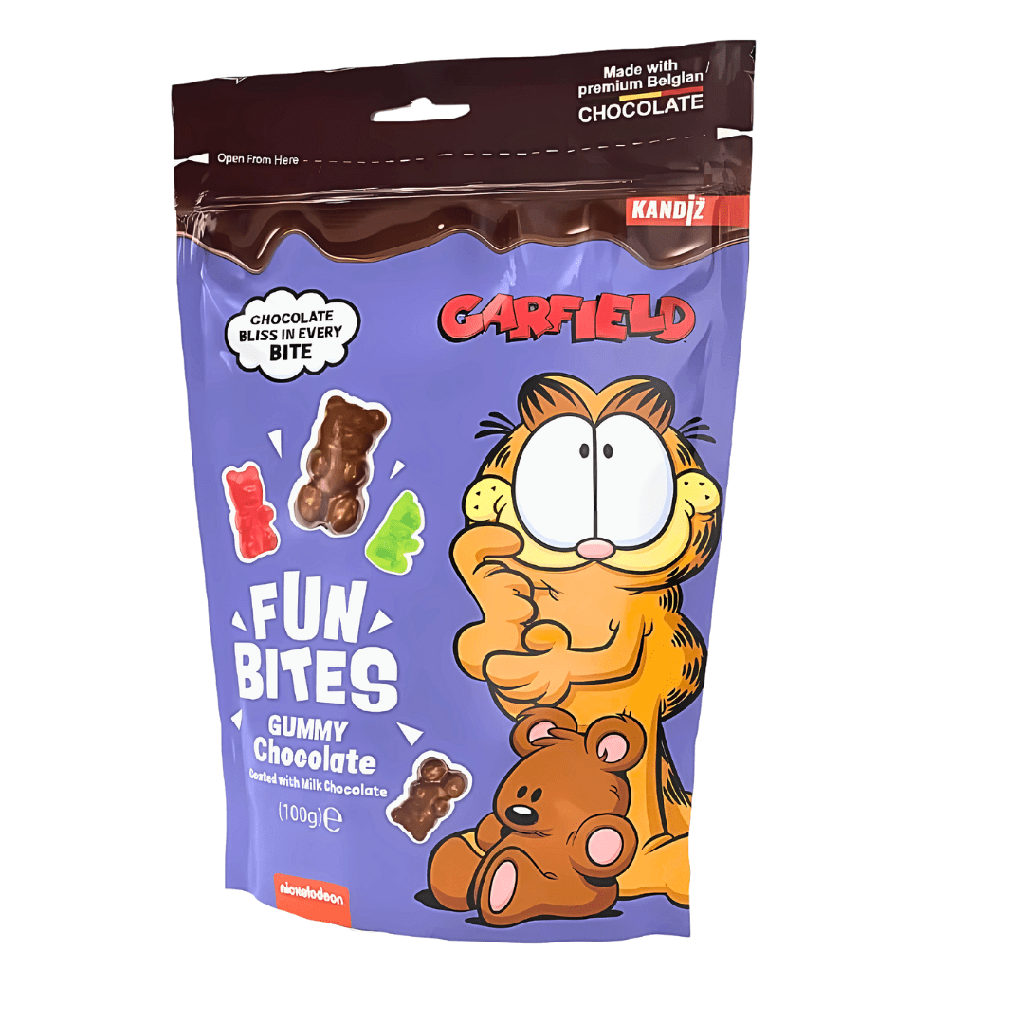Garfield Fun Bites Choco Gummy (12x100g)
