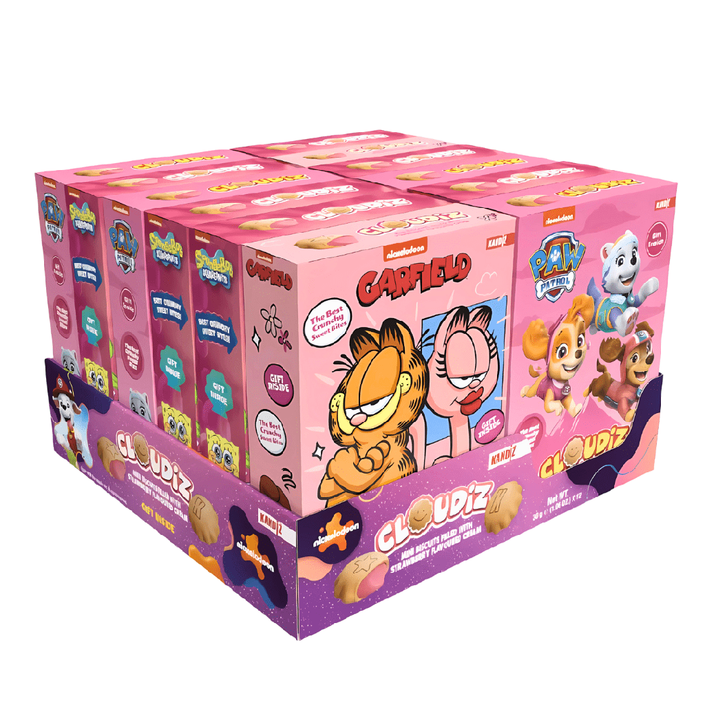 Nickelodeon Cloudiz Strawberry Flavour (12 x 30g)