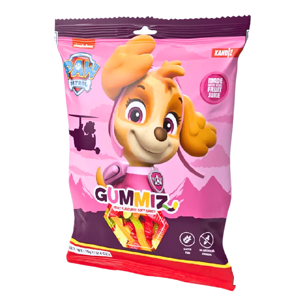 Paw Patrol Gummiz Worms (24x70g)