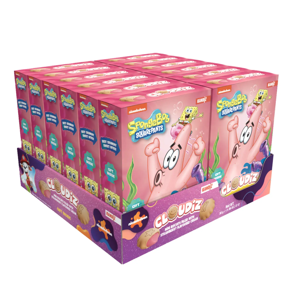 SpongeBob Cloudiz Strawberry Flavour (12 x 30g)