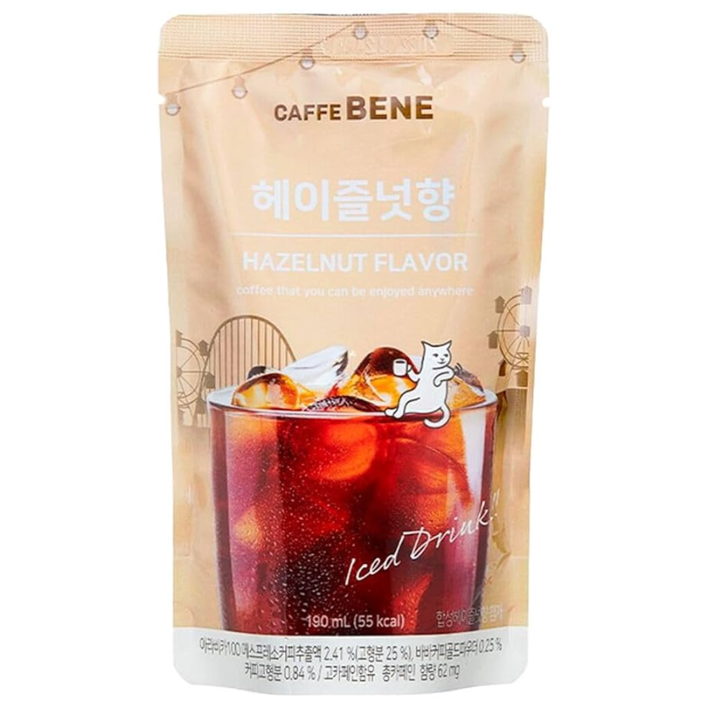 Caffe Bene Hazelnut Flavour Korean (10x190ml)