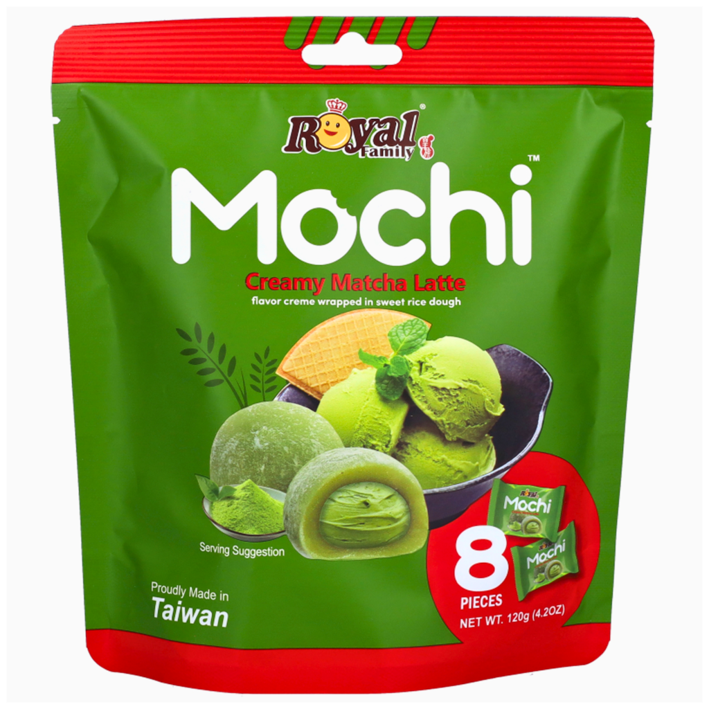 Royal Mochi Creamy Matcha Latte Flavour (12 x 120g)