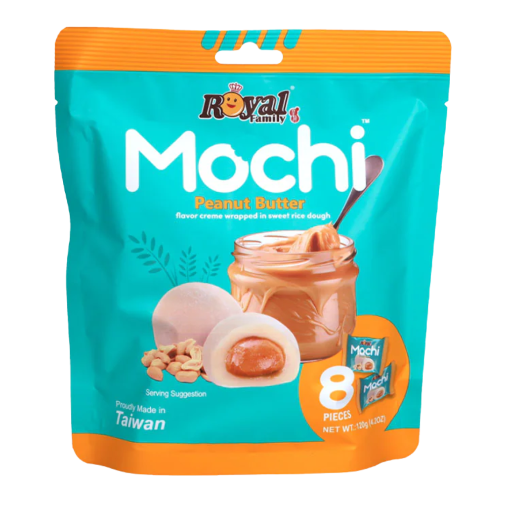 Royal Mochi Peanut Butter Flavour (12 x 120g)