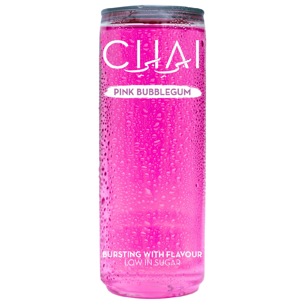 Chaibibi Drink Pink Bubble Gum Flavour (24x330ml)