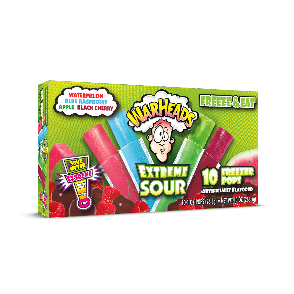 Warhead Freeze Pops (10 Pops) ( 12×283.5g)