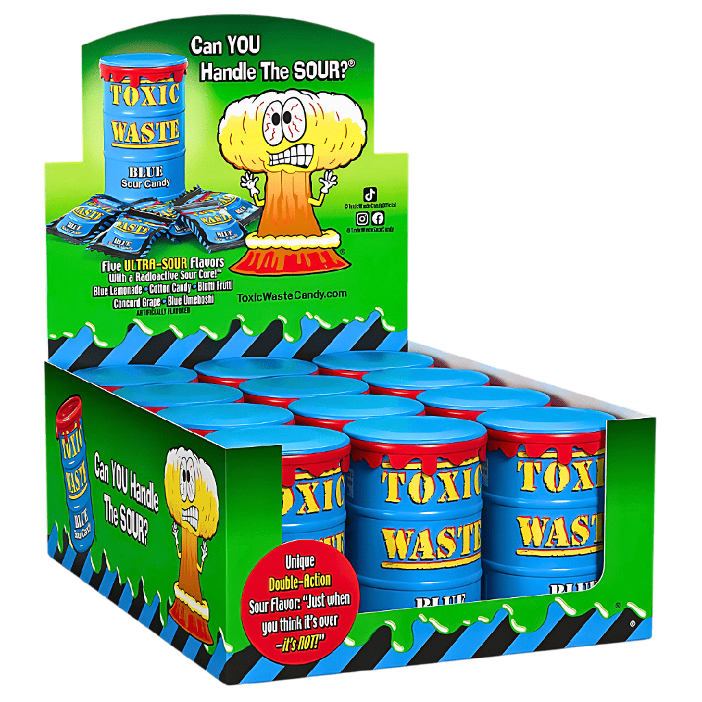 Toxic Waste Blue Drum (12x42g)