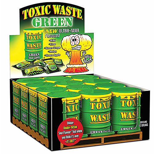 Toxic Waste Green Drum (12x42g)