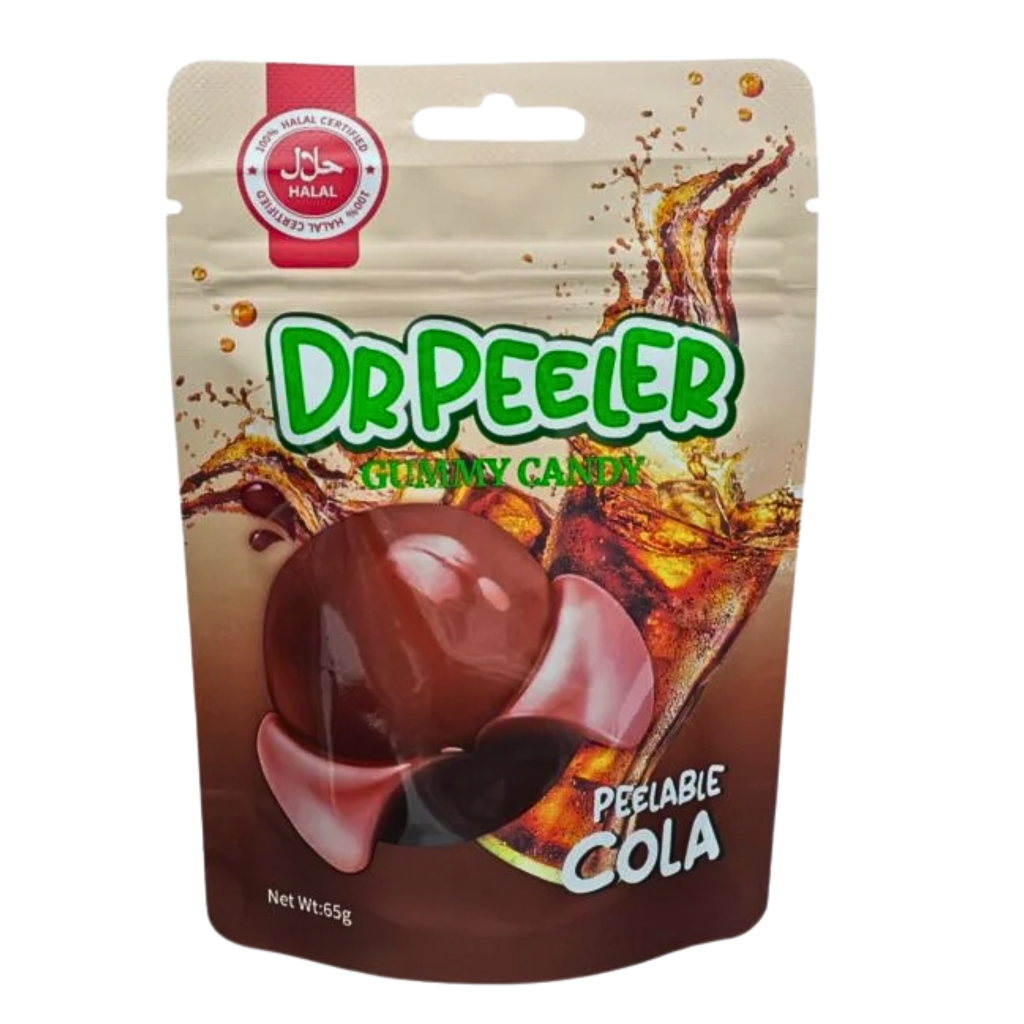 Dr Peeler Gummy Candy Cola Flavour (12 x 65g)