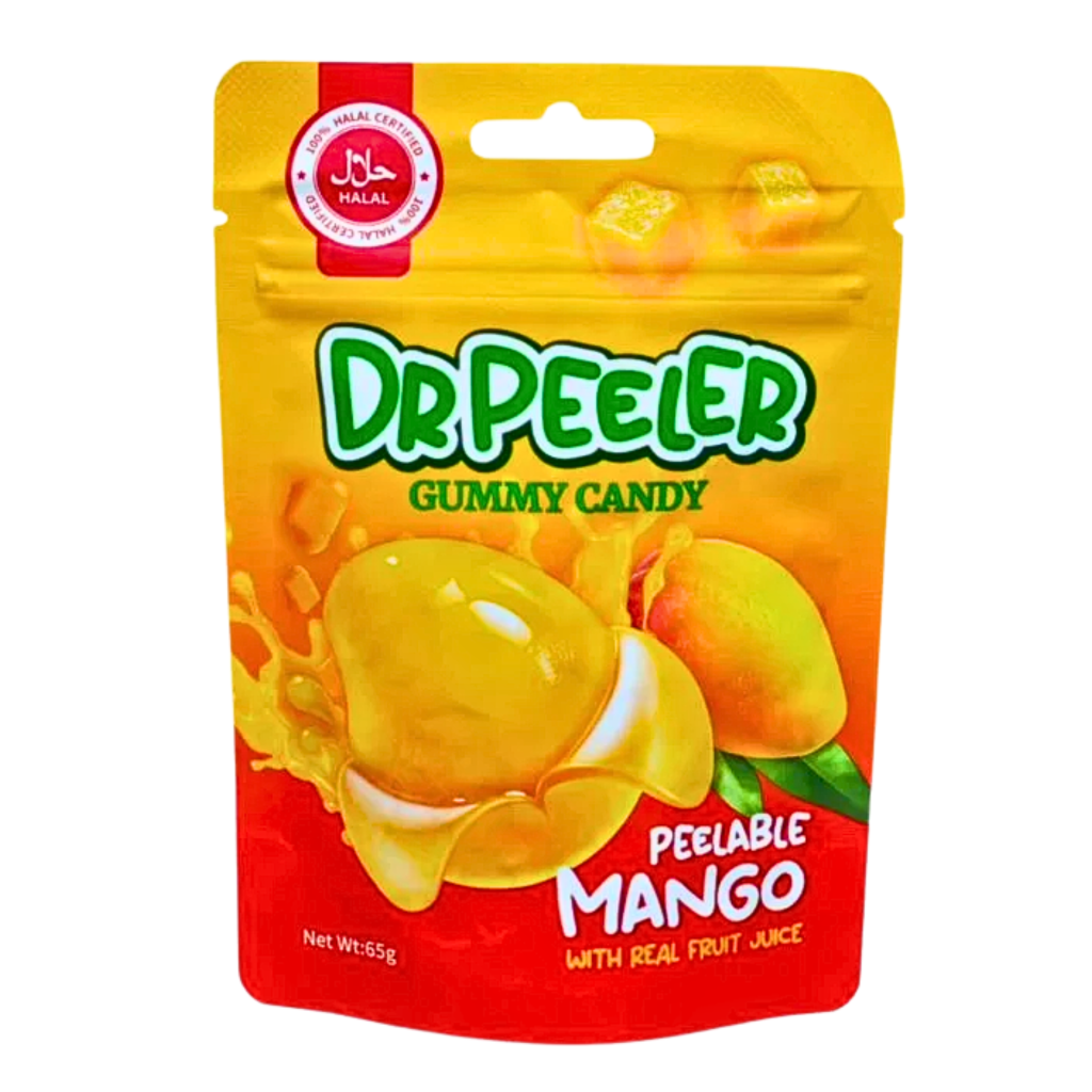 Dr Peeler Gummy Candy Mango Flavour (12 x 65g)