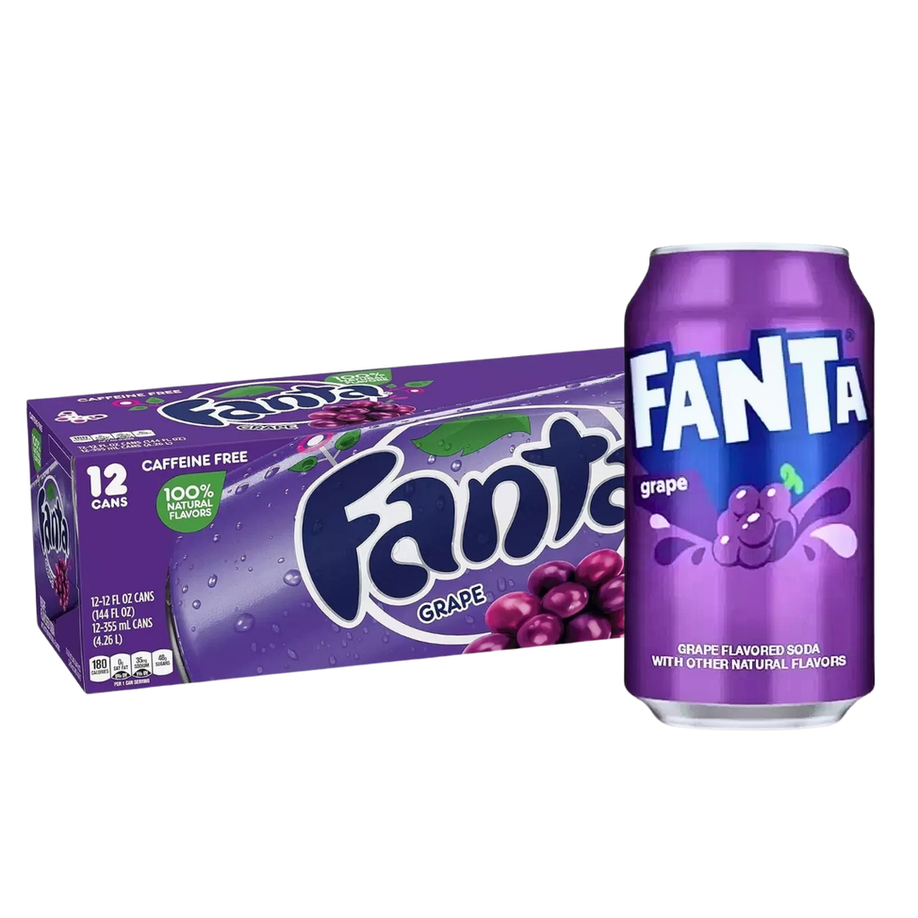 Fanta Grape Flavour USA (12x355ml)