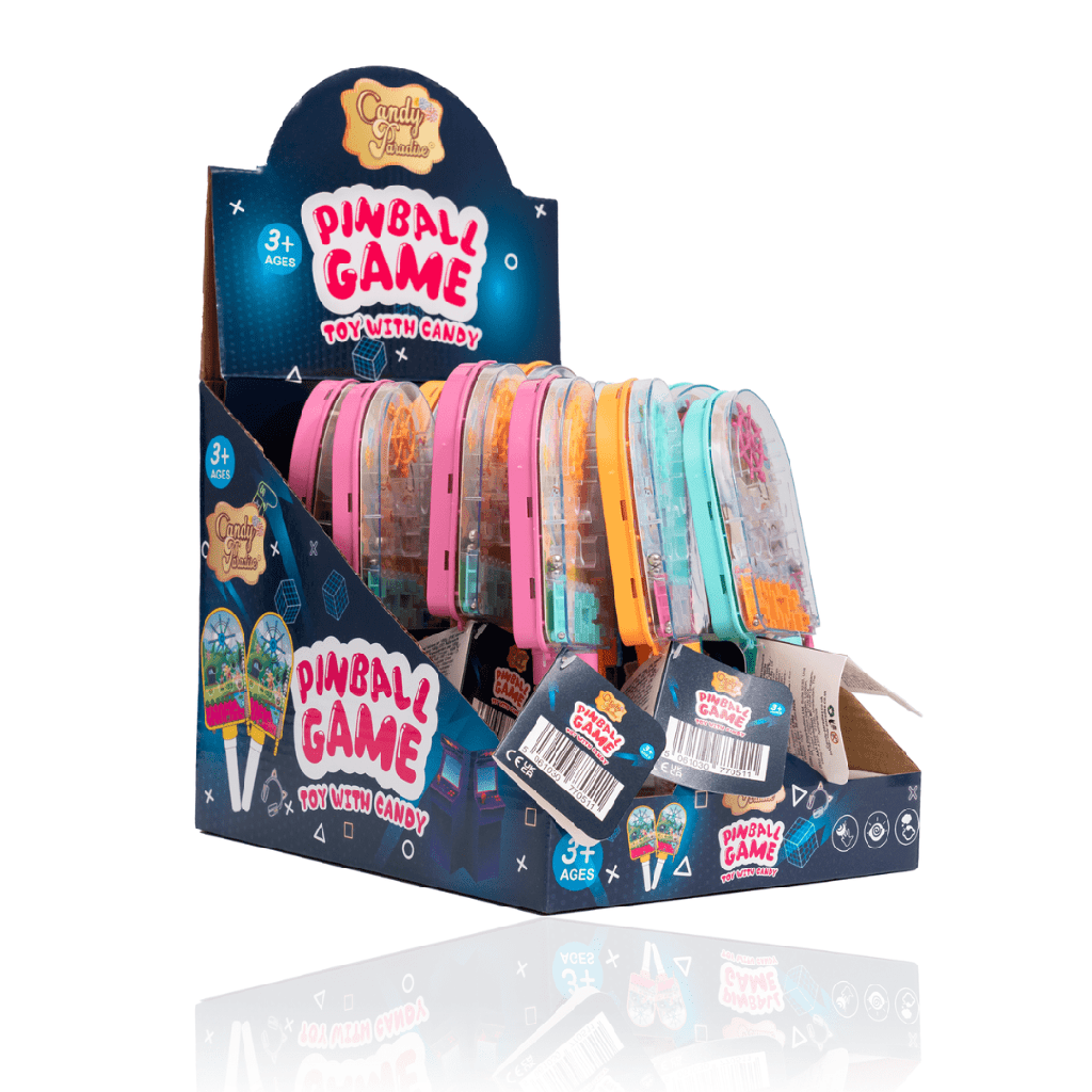 Candy Paradise Toy With Candy Pinball Machine (12x10g)
