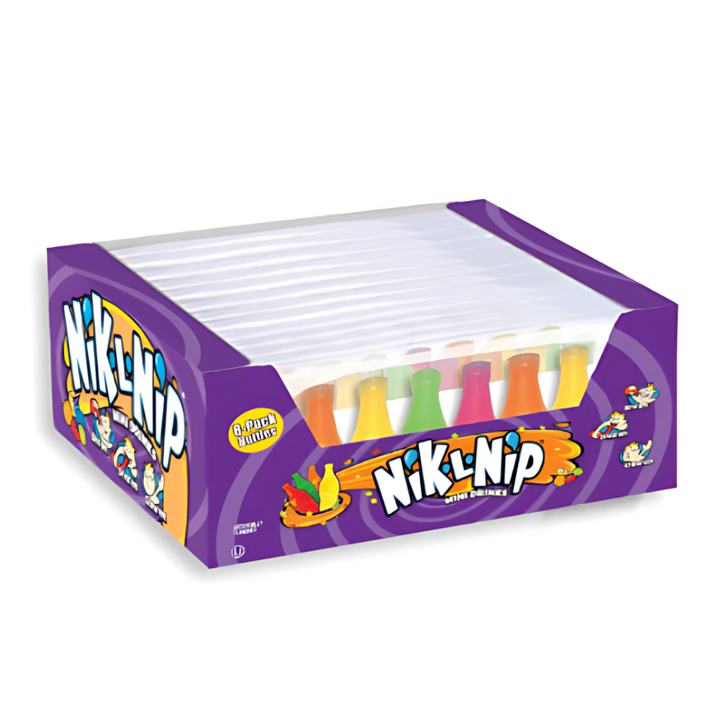 Nik-L-Nip Mini Drinks Fruit Flavoured USA (12 x 32ml)