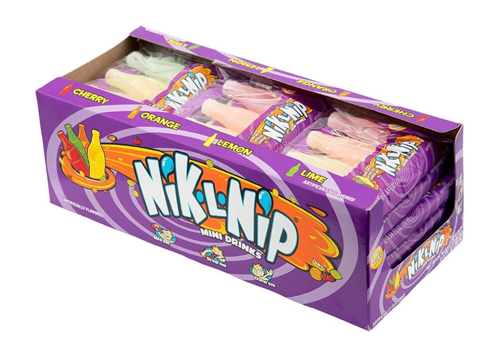 Nik-L-Nip Mini Drinks Fruit Flavoured USA (18 x 39g)