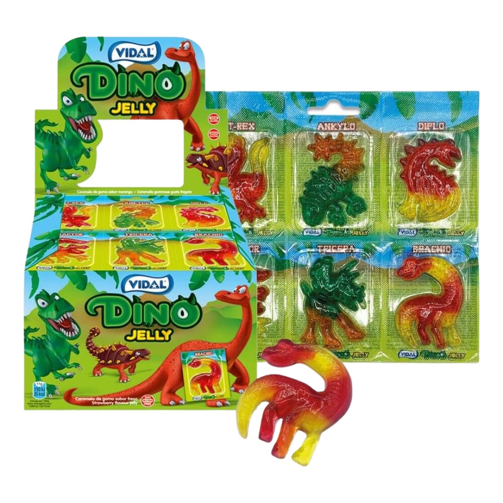 Vidal Dino Jelly (66x6g)