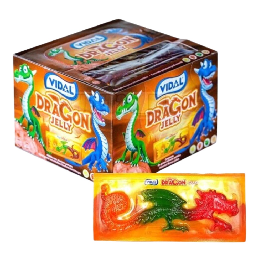 Vidal Dragon Jelly (22x33g)