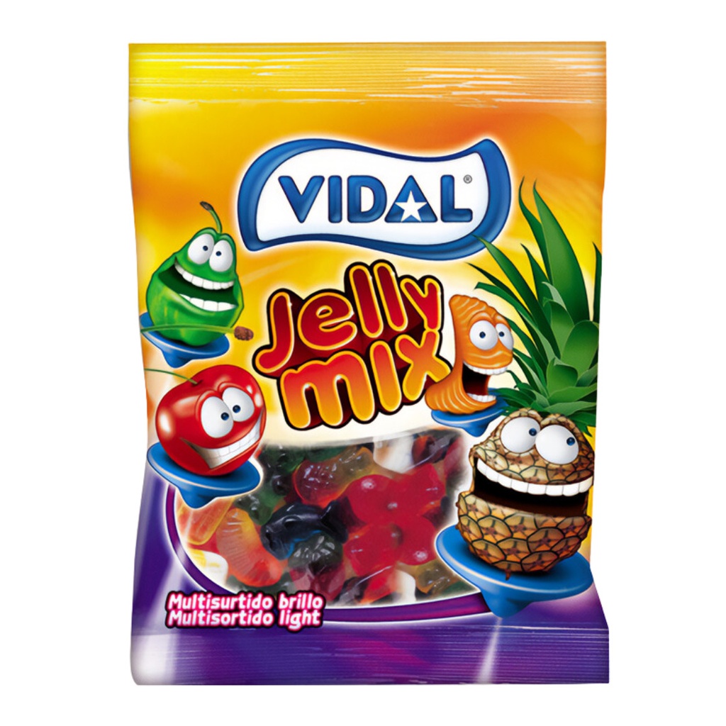 Vidal Jelly Mix Peg Bag (14x90g)