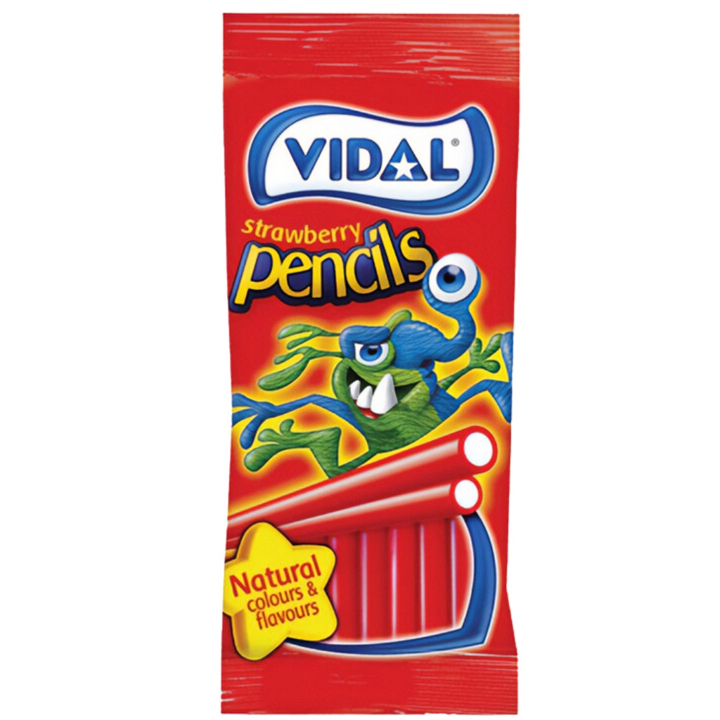 Vidal Strawberry Pencils (14x90g)