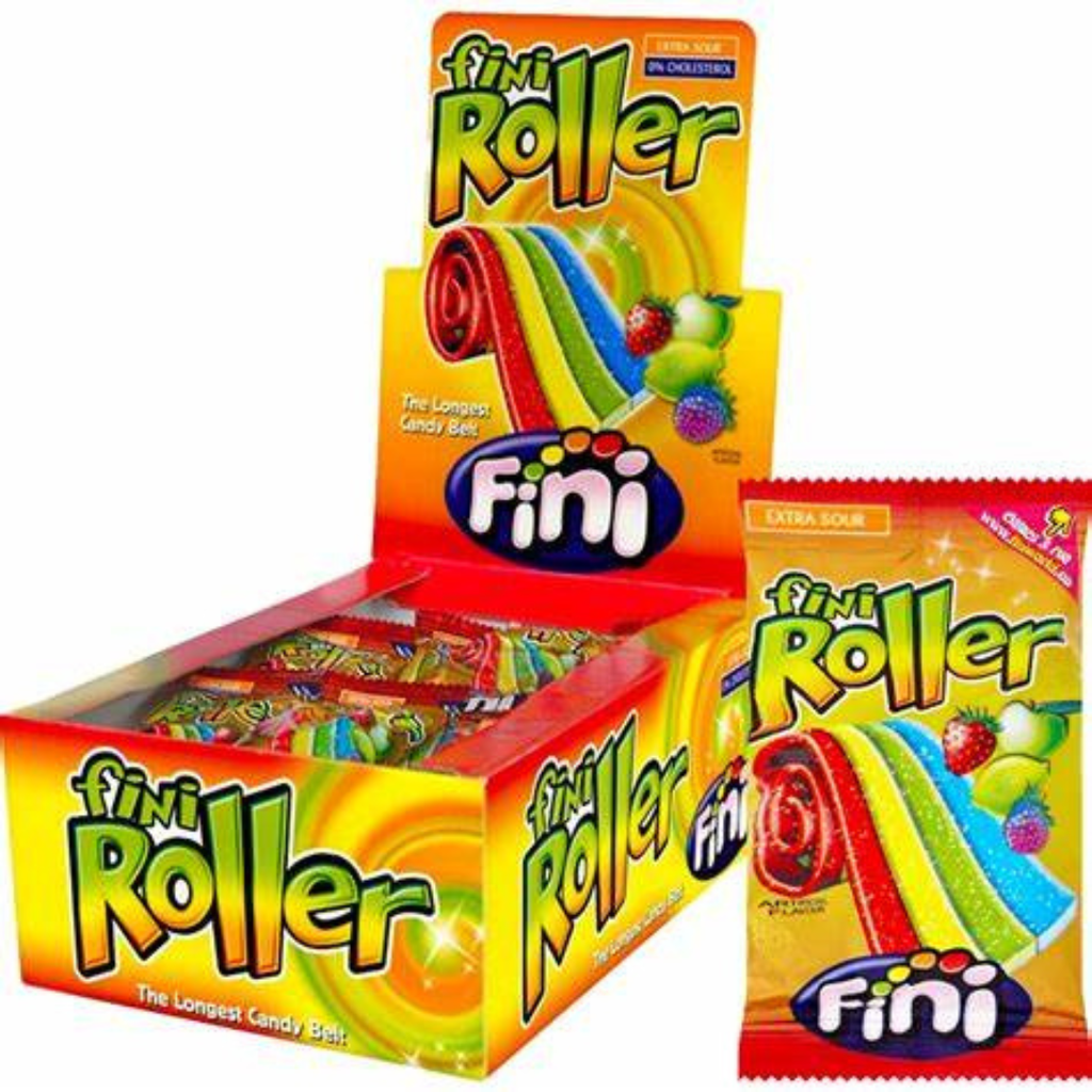 Fini Roller Fizz Extra Sour Flavour (40 Pieces)