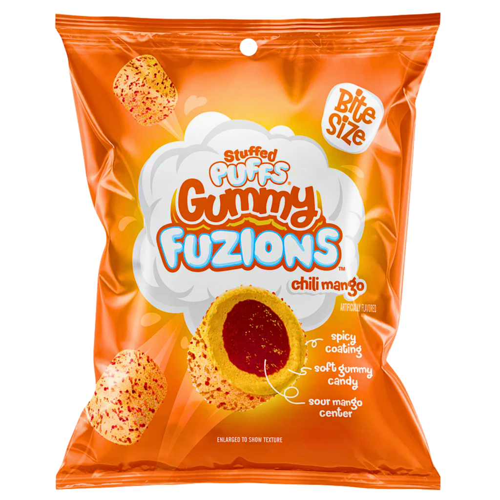 Stuffed Puffs Gummy Fuzions Chili Mango USA (08x123g)