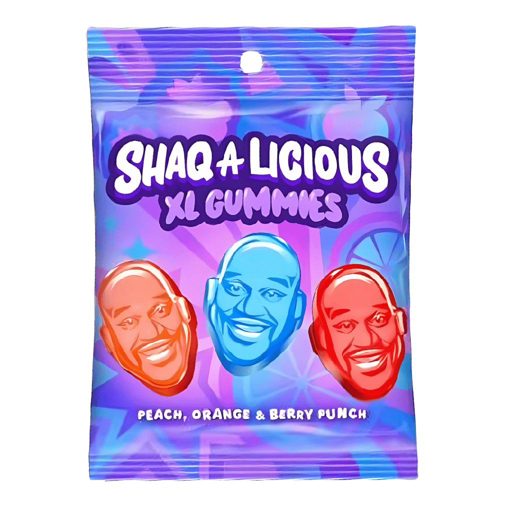 Shaq A Licious XL Gummies Peg Bags Original Flavour (12 x 175g)