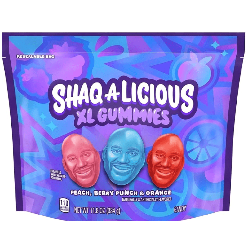 Shaq A Licious XL Gummies Pouch Original Flavour (8 x 334g)