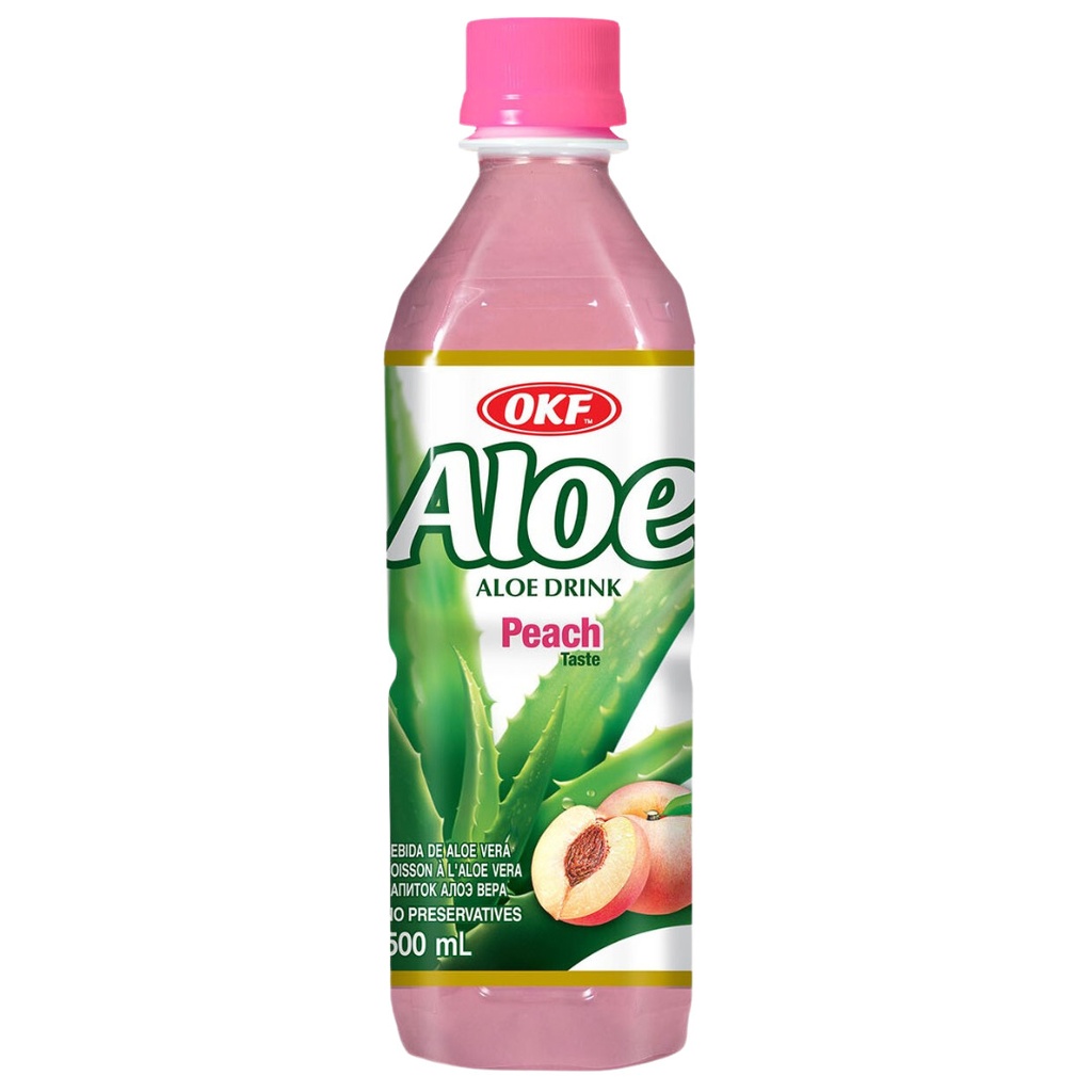 OKF Aloe Vera Peach (20x500ml)