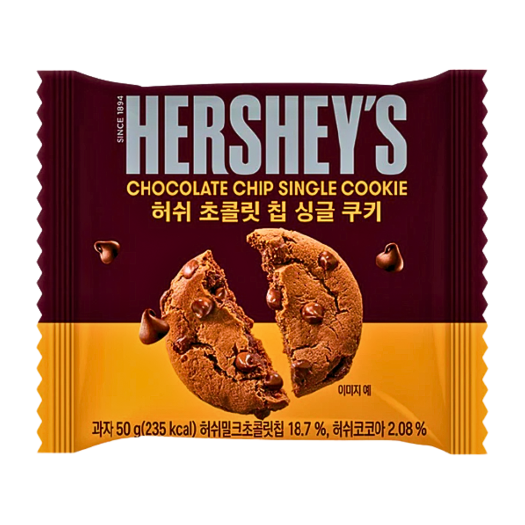 Hershey’s Chocolate Chip Single Cookie Korea (10x50g)