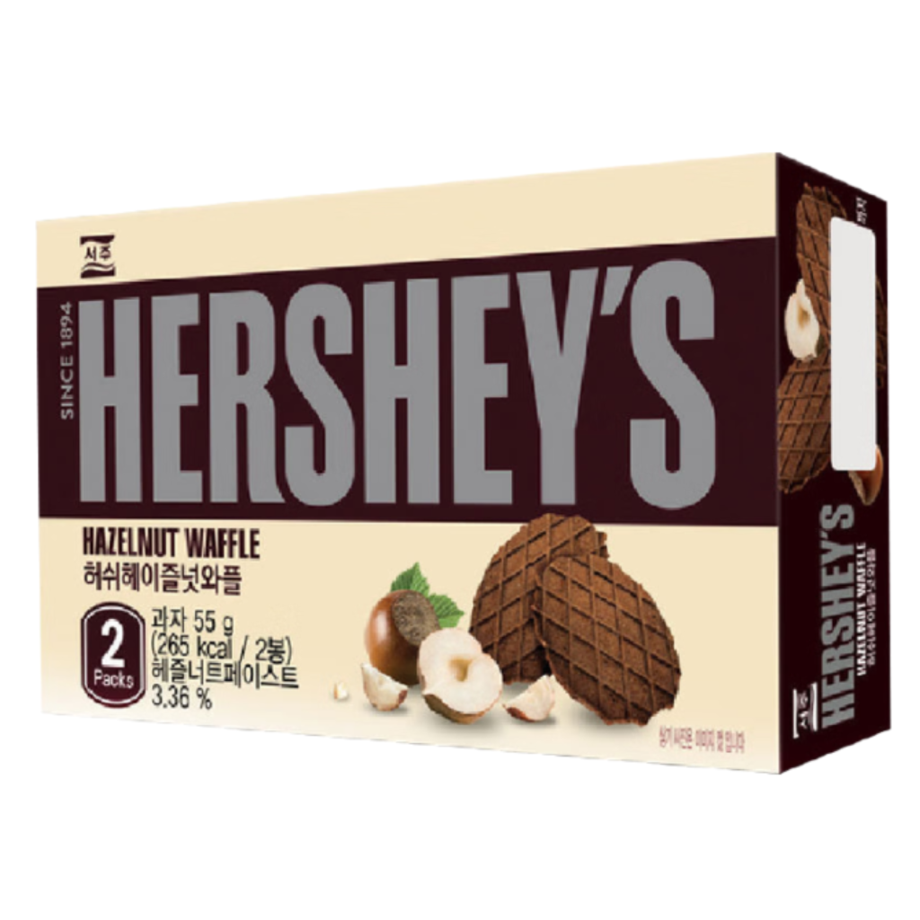 Hershey’s Hazelnut Waffle Korea (32 x 55g)