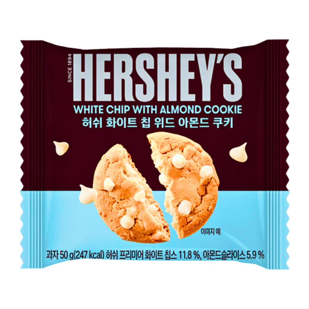 Hershey’s White Chip with Almond Cookie Korea (10x50g)