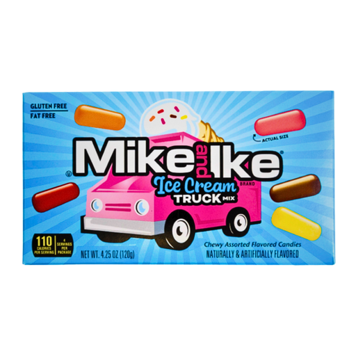 Mike and Ike Ice Cream Truck Mix Theatre Box (12x120g)