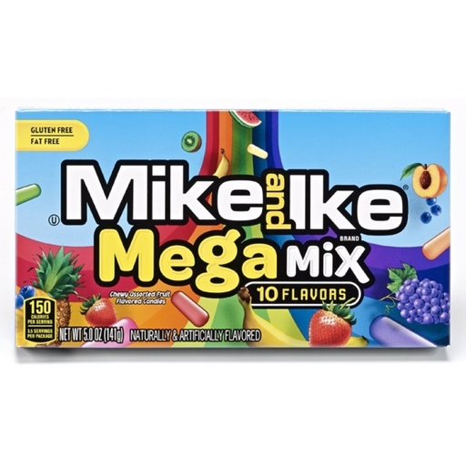 Mike and Ike Mega Mix Theatre Box (12x120g)