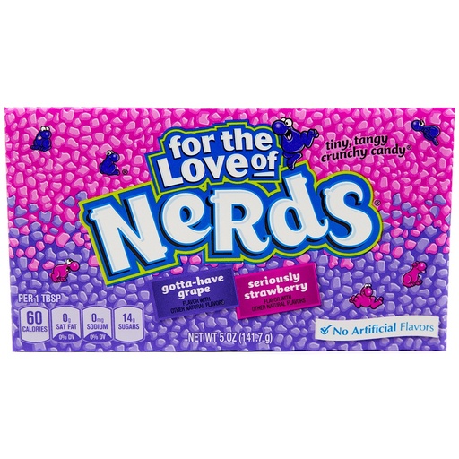 Nerds Grape & Strawberry Theatre Box (12x141g)