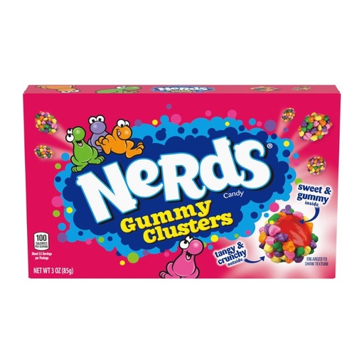 Nerds Gummy Clusters Theatre Box (12x85g)
