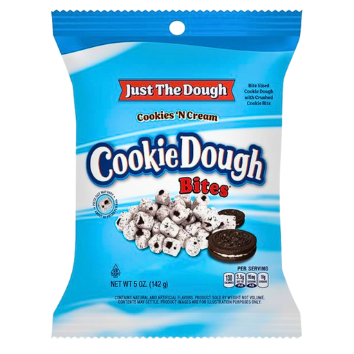 Cookie Dough Bites Cookie & Cream Flavours USA (12X142g)