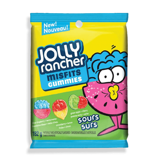 Jolly Rancher Gummies Misfits Lemonade Sour USA (10x182g)