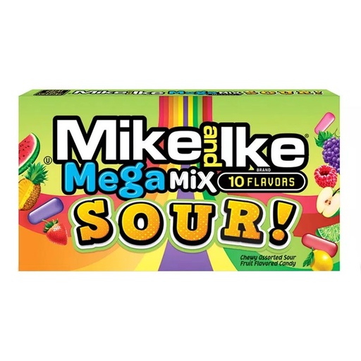 Mike and Ike Mega Mix Sour Theatre Box USA (12x120g)