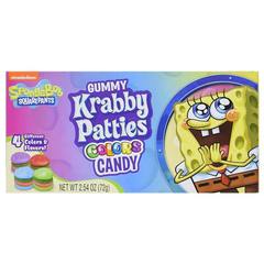 Spongebob Gummy Krabby Patties Colors Theatre Box (12x72g)