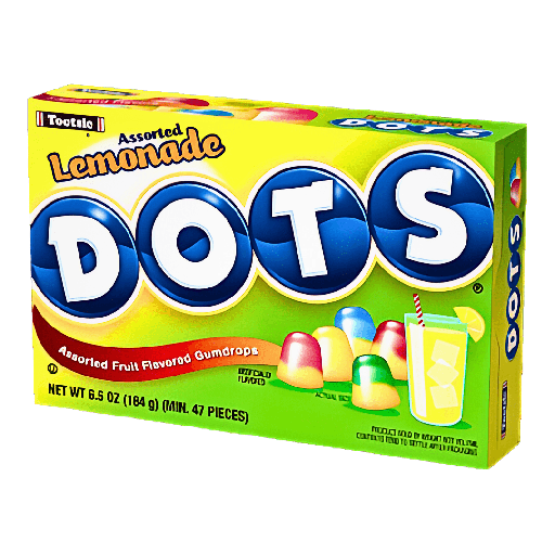 Tootsie Dots Theatre Box Assorted Lemonade Flavour (12x184g)