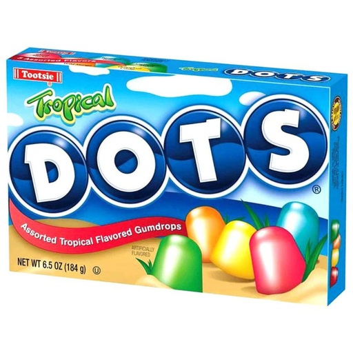 Tootsie Tropical Dots Theatre Box (12x184g)