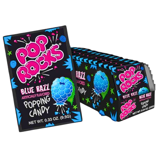 Pop Rocks Blue Razz Flavour USA (24×9.5g)