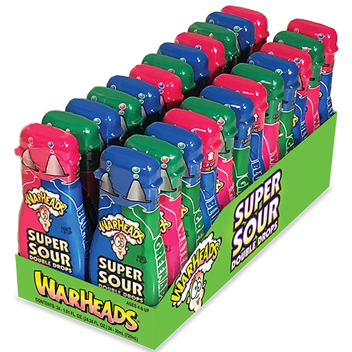 Warheads Super Sour Double Drops – (24x30ml)