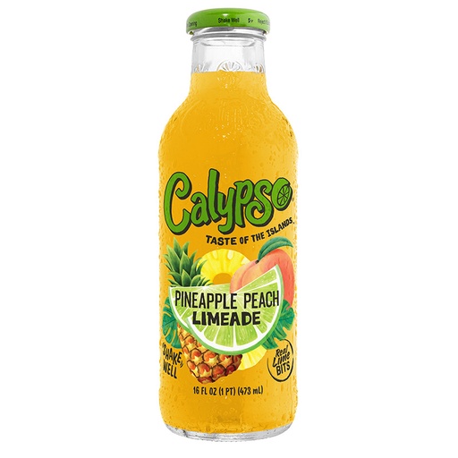 Calypso Pineapple Peach Limeade (12 x 473ml)