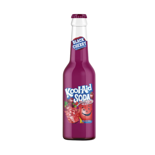 Kool Aid Black Cherry Glass Bottles (12 x 355ml)