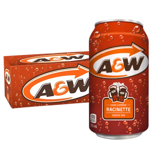 A&w Root Beer Cans Canada 12oz (12x355ml)Pack