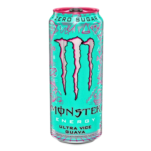 Monster Energy Drink Ultra Vice Guava Zero Sugar USA (24x473ml)