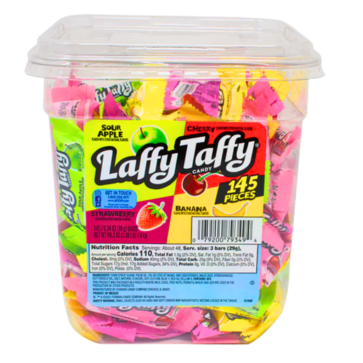 Laffy Taffy Assorted Mini’s 145ct Tub