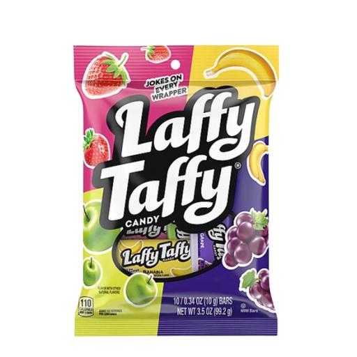 Laffy Taffy Assorted Peg Bag (12x99g)