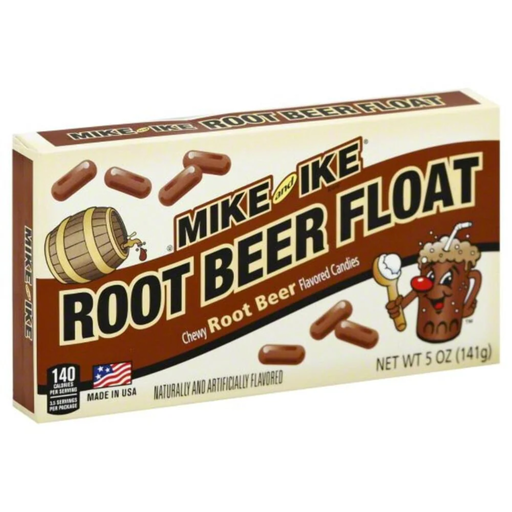 Mike and Ike Root Beer Float Theatre box USA (12 x 120g)