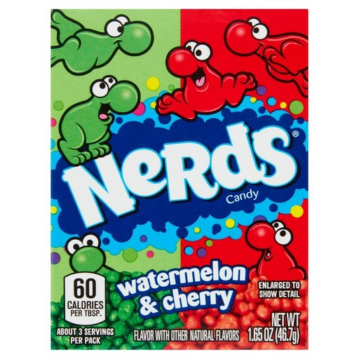 Nerds Watermelon & Cherry USA (36 x 46g)