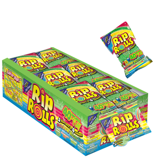 Rip Rolls Rainbow Reaction USA (24x40g) 40 Inches